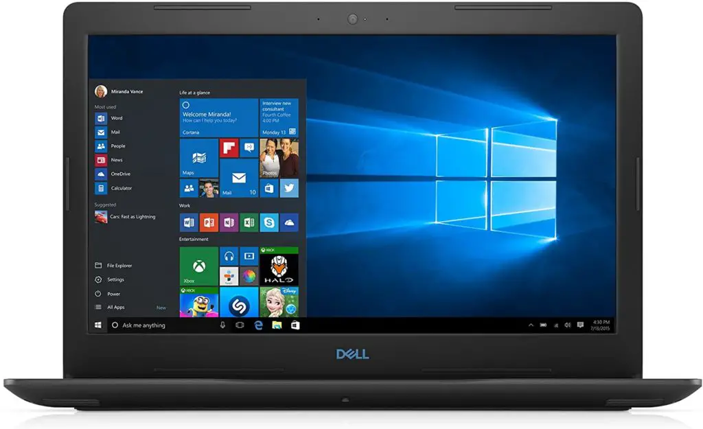 Dell Gaming Laptop - 15 FHD