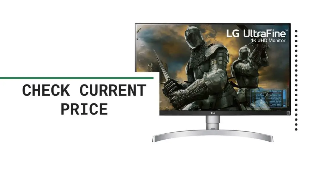 LG 27UK650-W 27 Inch 4K UHD IPS LED Monitor