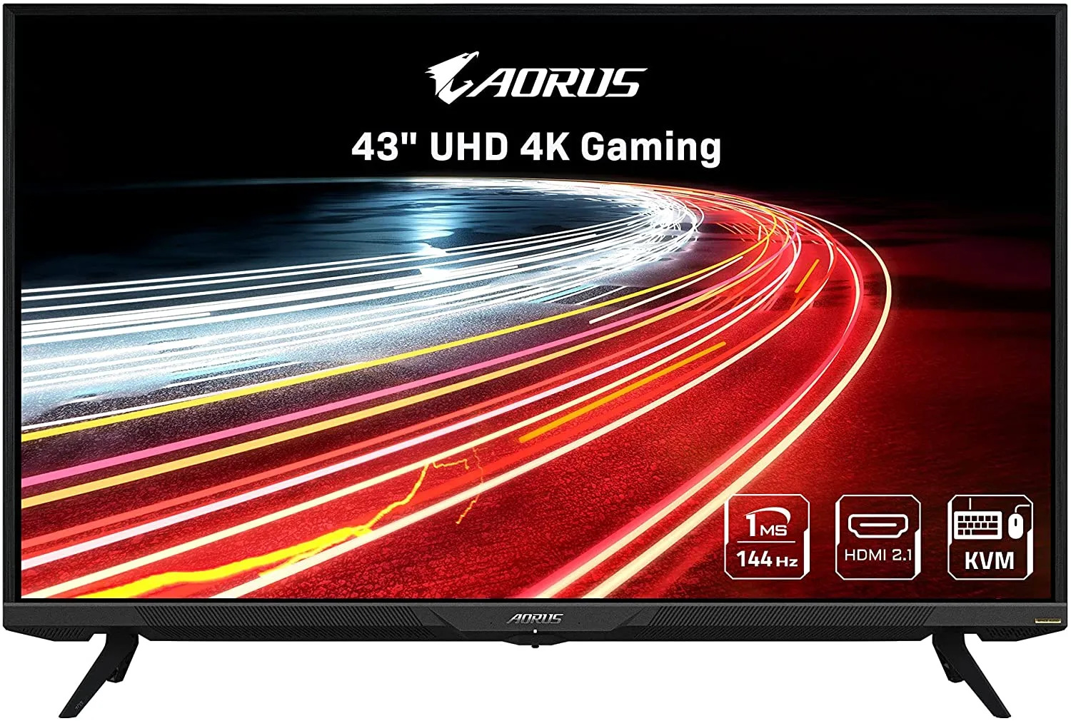 AORUS FV43U Review 144Hz HDMI 2.1 Gaming Monitor