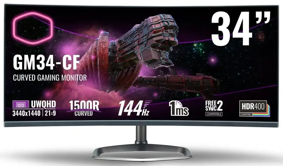 Cooler Master GM34 CW Review 34 Inch Curved PC Gaming Monitor