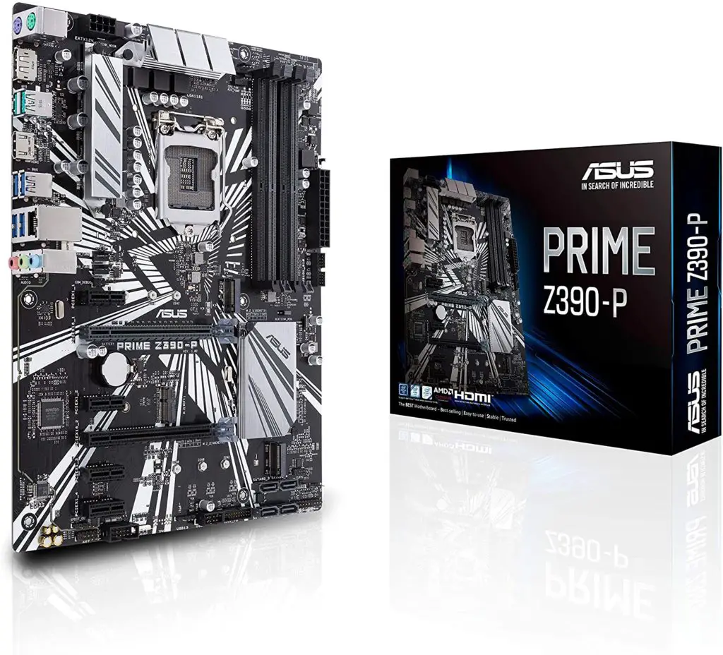 ASUS Prime Z390-P ATX Motherboard for Cryptocurrency Mining (BTC)