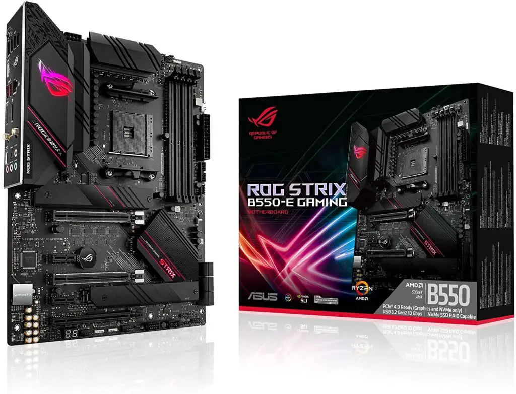 ASUS ROG Strix B550-E Gaming Motherboard With PCIe 4.0