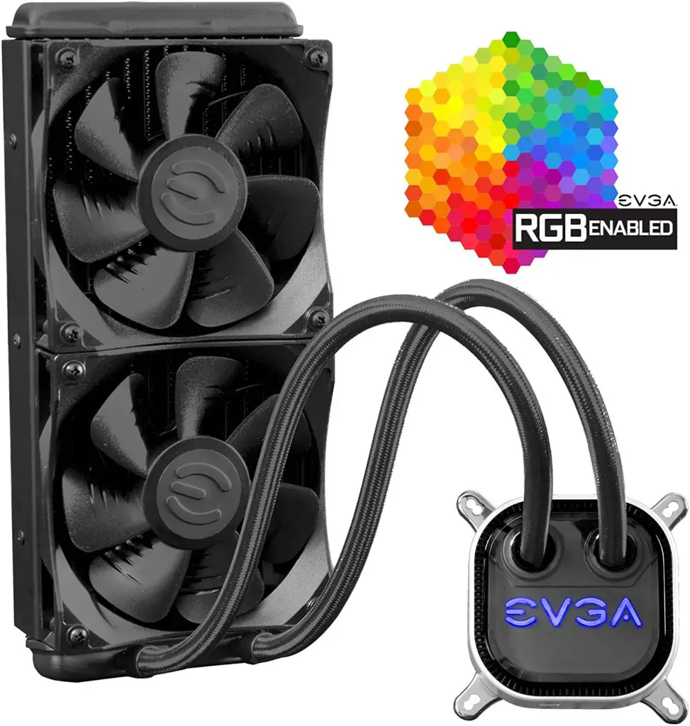 EVGA CLC 240mm All-In-1 RGB LED CPU Liquid Cooler
