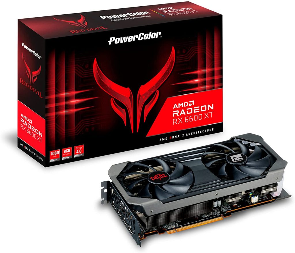 PowerColor Red Devil AMD Radeon RX 6600 XT Gaming Graphics Card