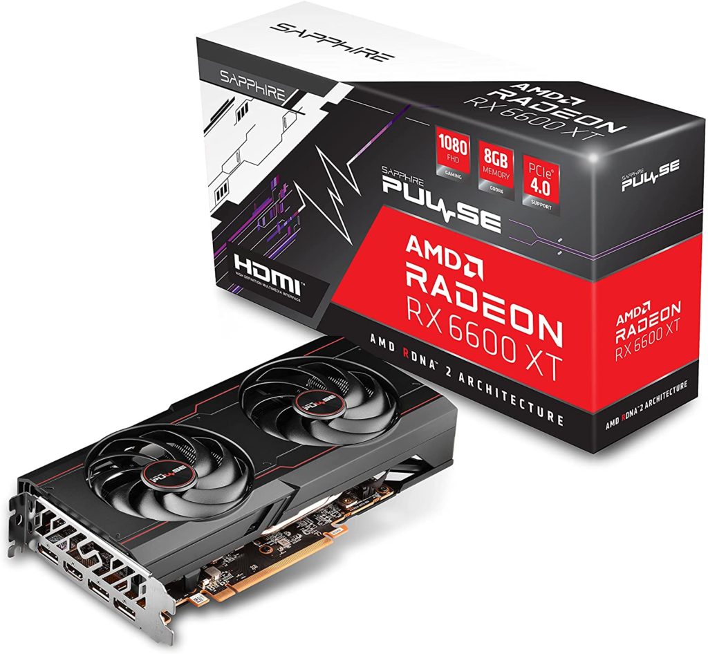 Sapphire PULSE AMD Radeon™ RX 6600 XT