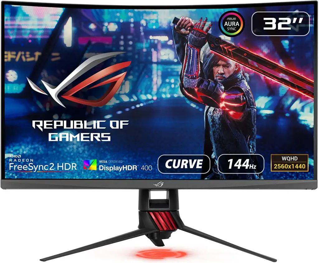 Asus ROG Strix XG32VQR Curved Gaming Monitor 144Hz 1440P