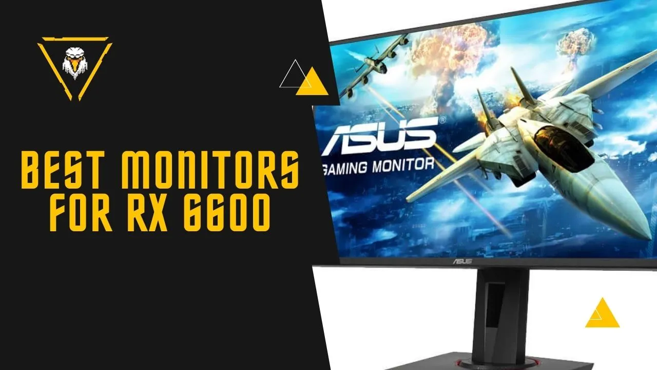 Best Monitors For RX 6600 (Gaming, 4K, HDMI 2.1, 1080P)