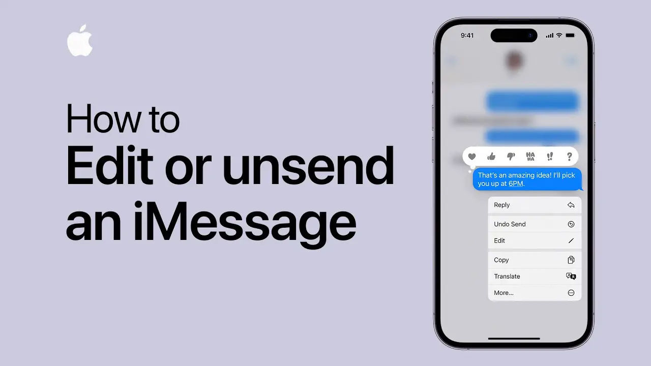 How To Unsend A iMessage On iPhone
