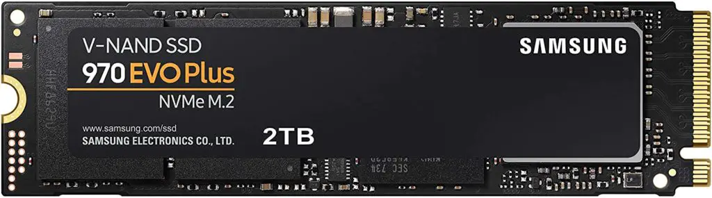 SAMSUNG 970 EVO Plus SSD 2TB – M.2 NVMe Interface Internal SSD
