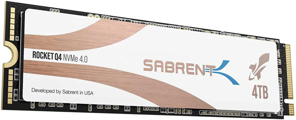 Sabrent 4TB Rocket Q4 NVMe PCIe 4.0 M.2 SSD