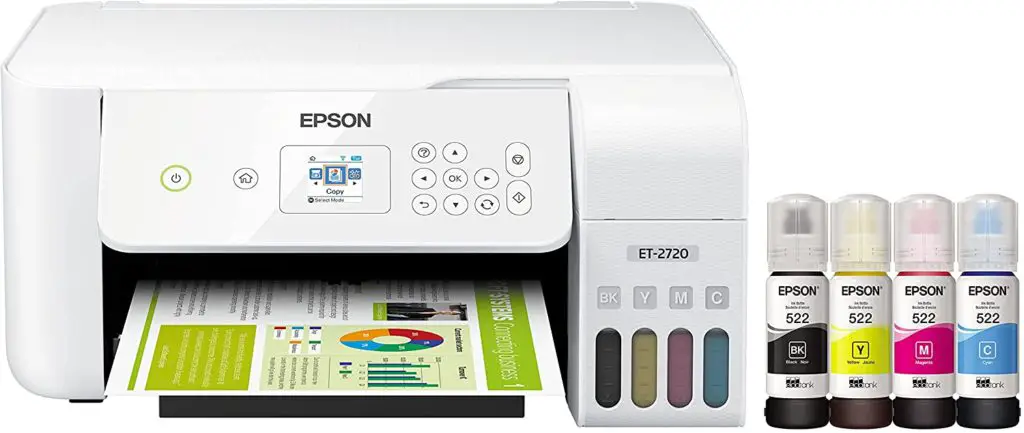Epson EcoTank ET-2720 Wireless Color All-in-One Printer
