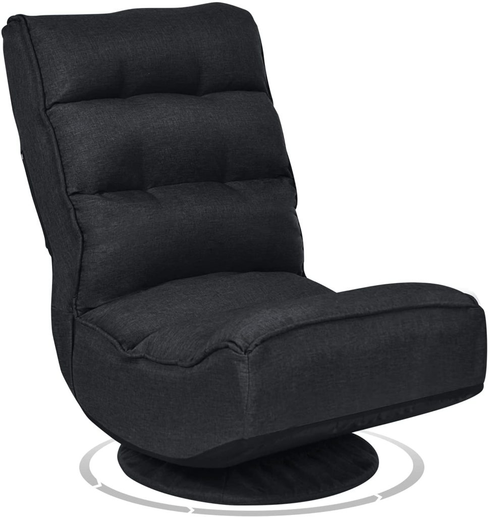 Giantex GT58058BK-HW Swivel Gaming Chair