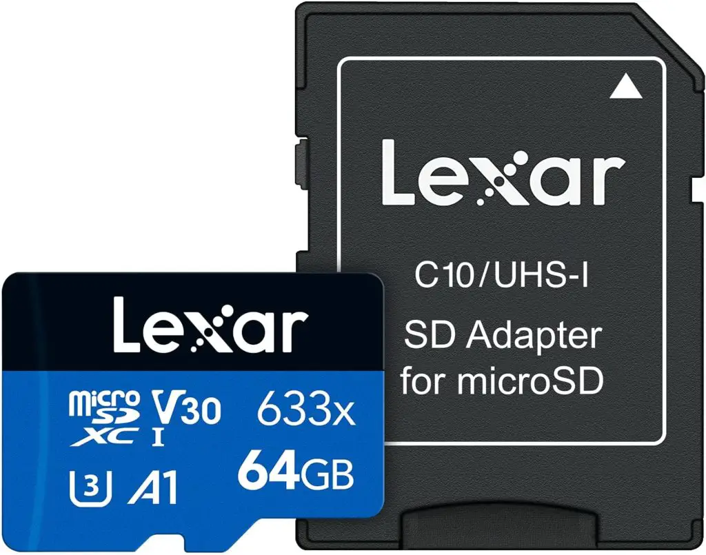 Lexar (LSDMI64GBBNL633A)microSDXC