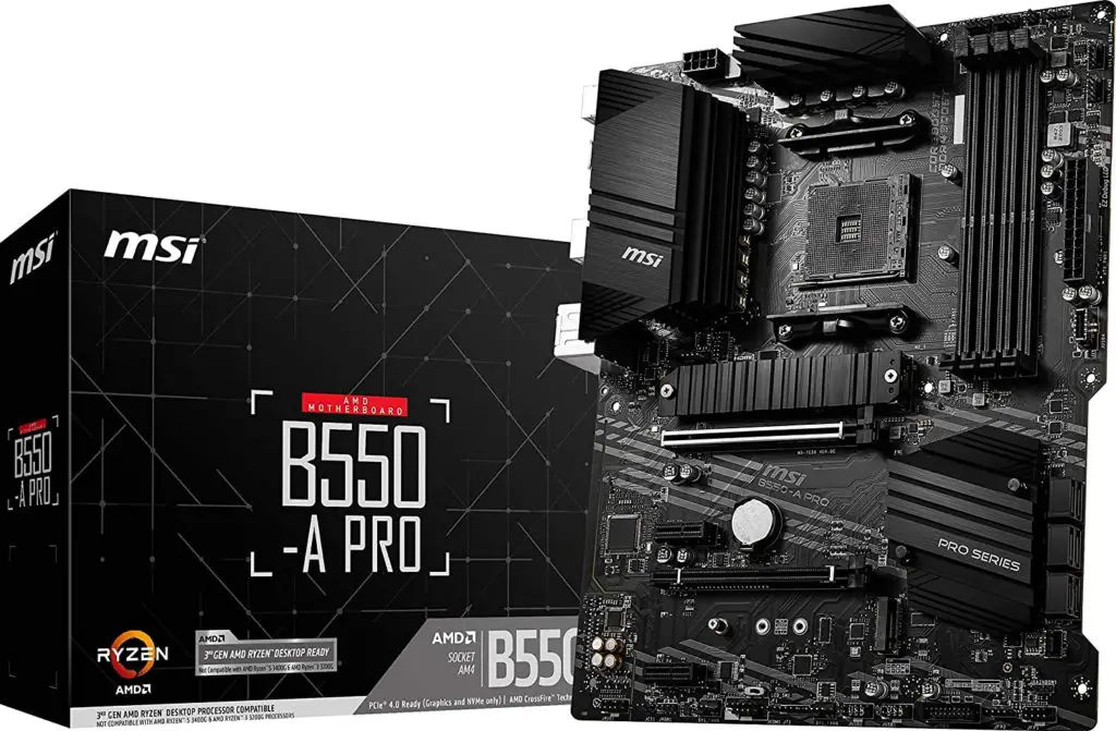 MSI B550-A PRO ProSeries ATX Motherboard