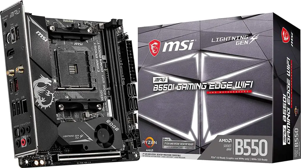 MSI MPG B550I Gaming Edge WiFi PCIe 4.0 Motherboard