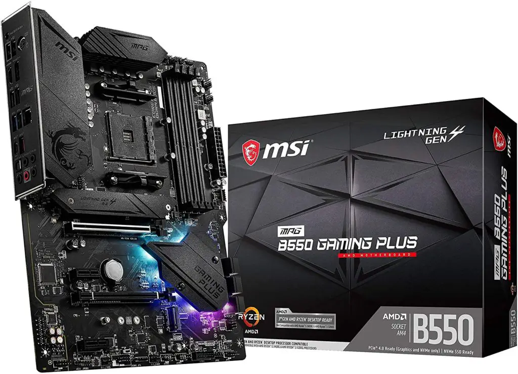 Renewed MSI B550 Gaming Plus Gaming Motherboard