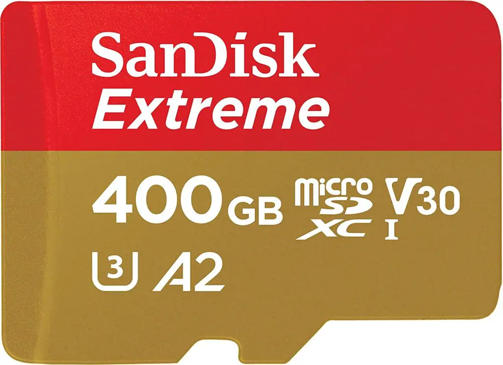 SanDisk 400GB Extreme microSDXC UHS-I Memory Card