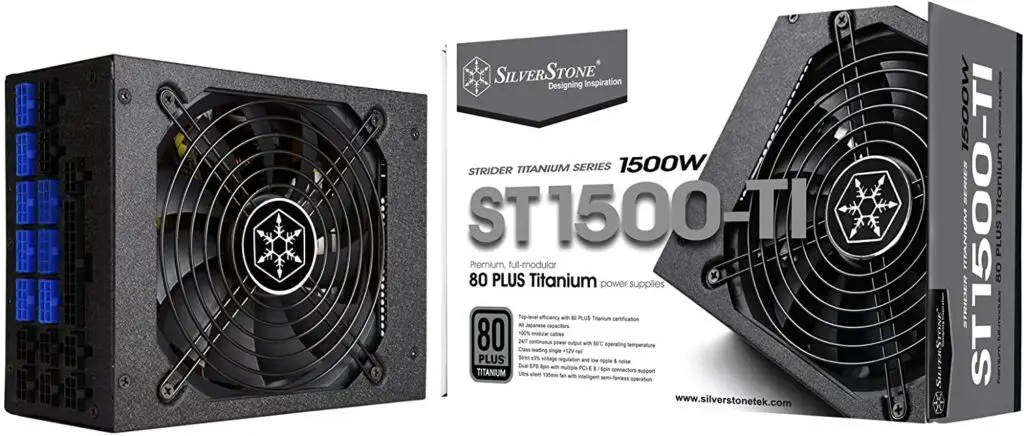 SilverStone Technology ST1500-TI Fully Modular ATX PS2 Power Supply