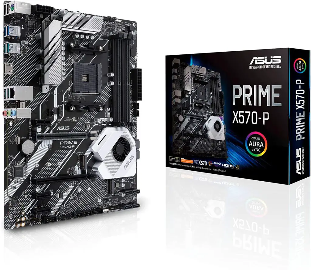 ASUS Prime X570-P Ryzen 3 AM4 with PCIe Gen4 ATX Motherboard