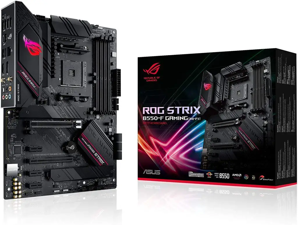 ASUS ROG Strix B550-F Gaming (WiFi 6) ATX Gaming Motherboard