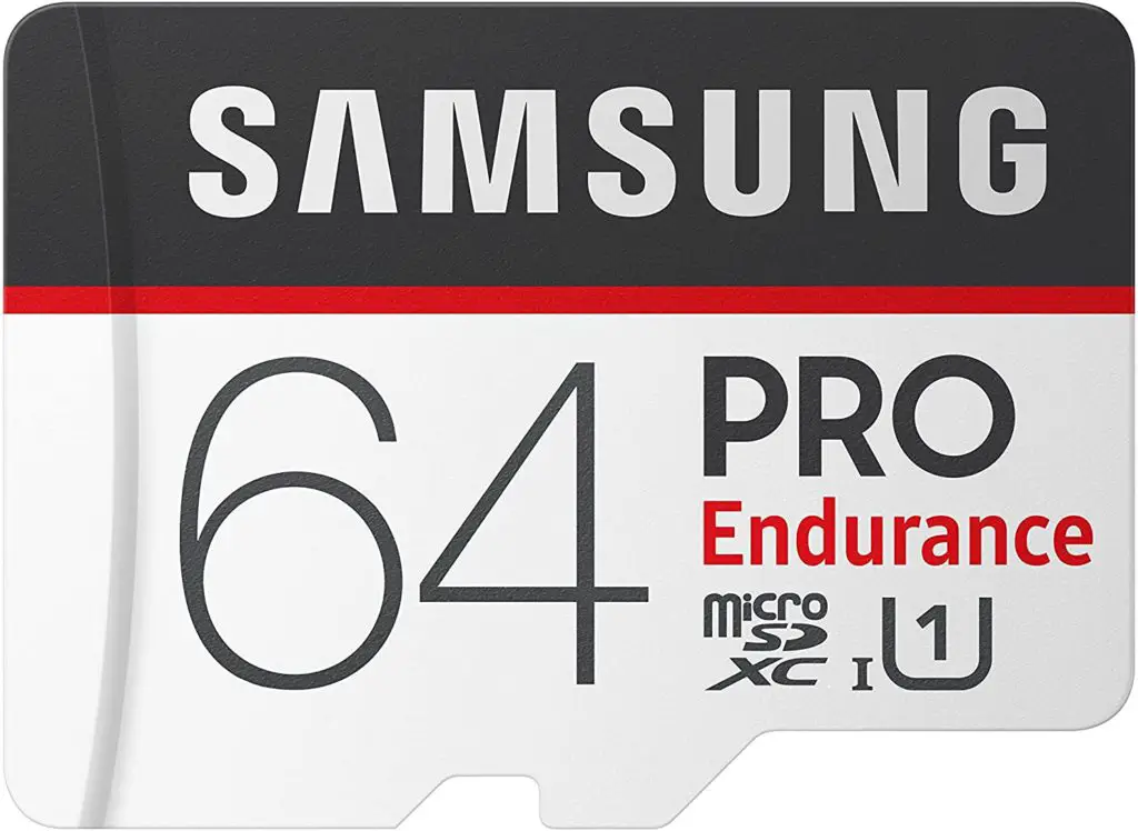 Samsung PRO Endurance 64GB MicroSDXC Memory Card