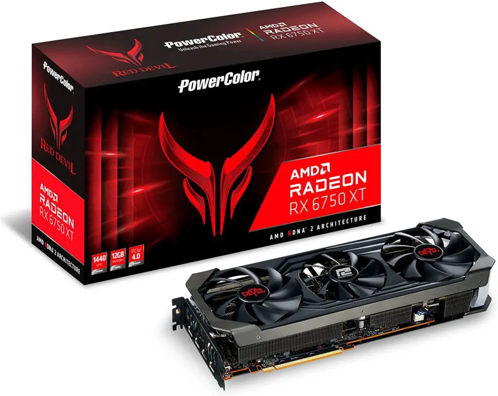 PowerColor Red Devil AMD Radeon RX 6750 XT Graphics Card