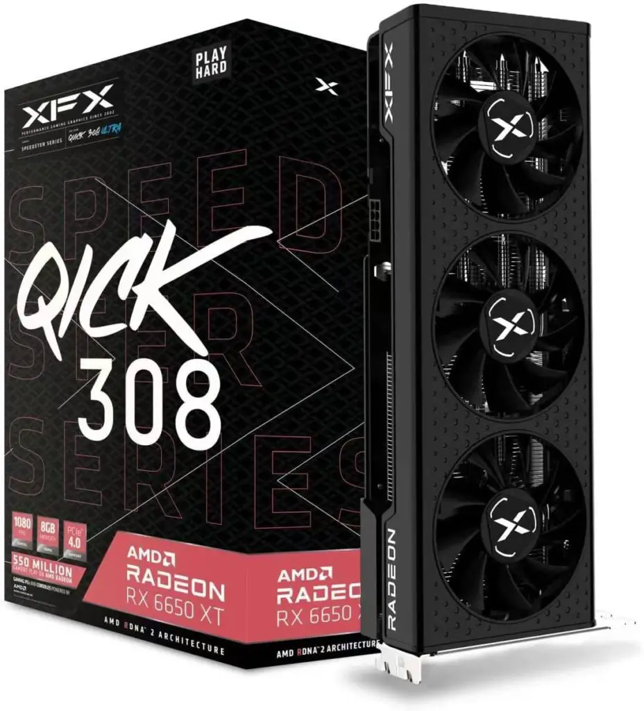 XFX Speedster QICK308  Radeon RX 6650XT