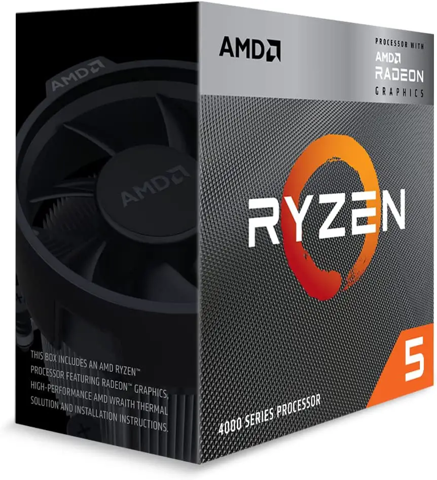 AMD Ryzen 5 4600G, 6-Core, 12-Thread Unlocked Desktop Processor