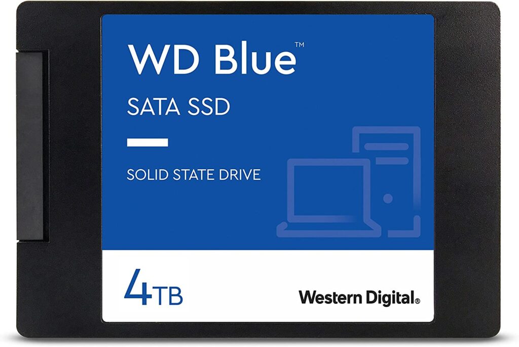 Western Digital 4TB WD Blue 3D NAND Internal PC SSD