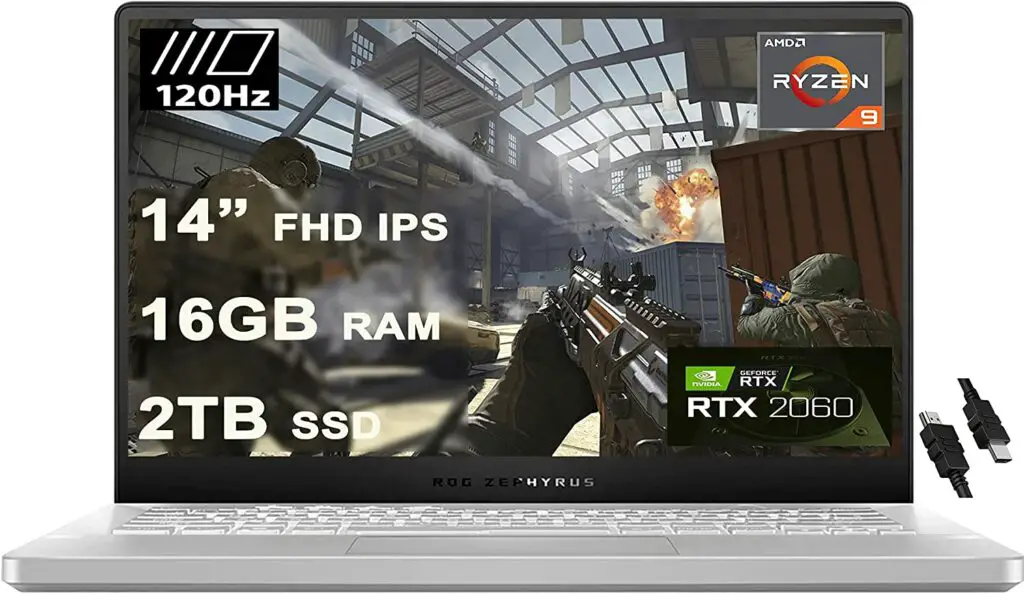 Flagship Asus ROG Zephyrus G14 VR Ready Gaming Laptop