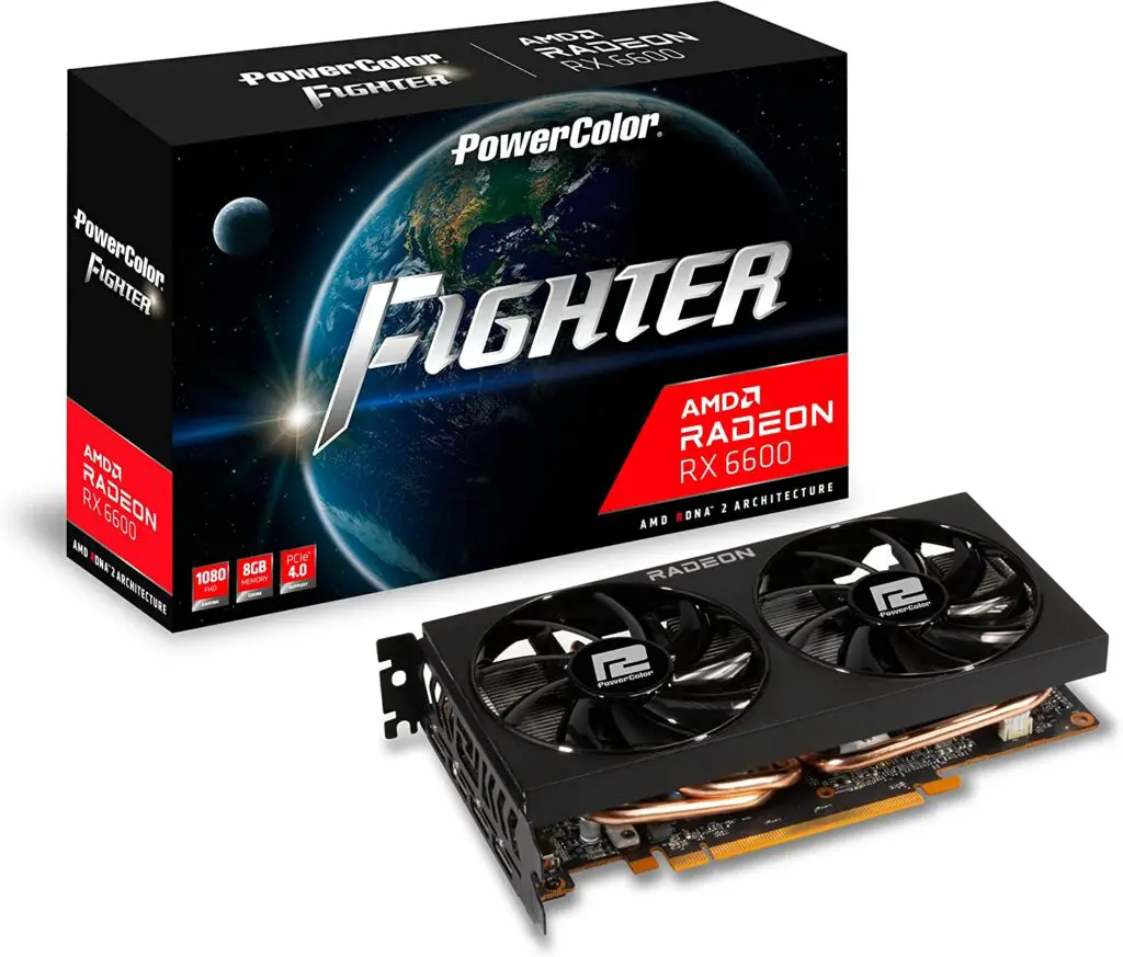PowerColor Fighter AMD Radeon RX 6600 Graphics Card