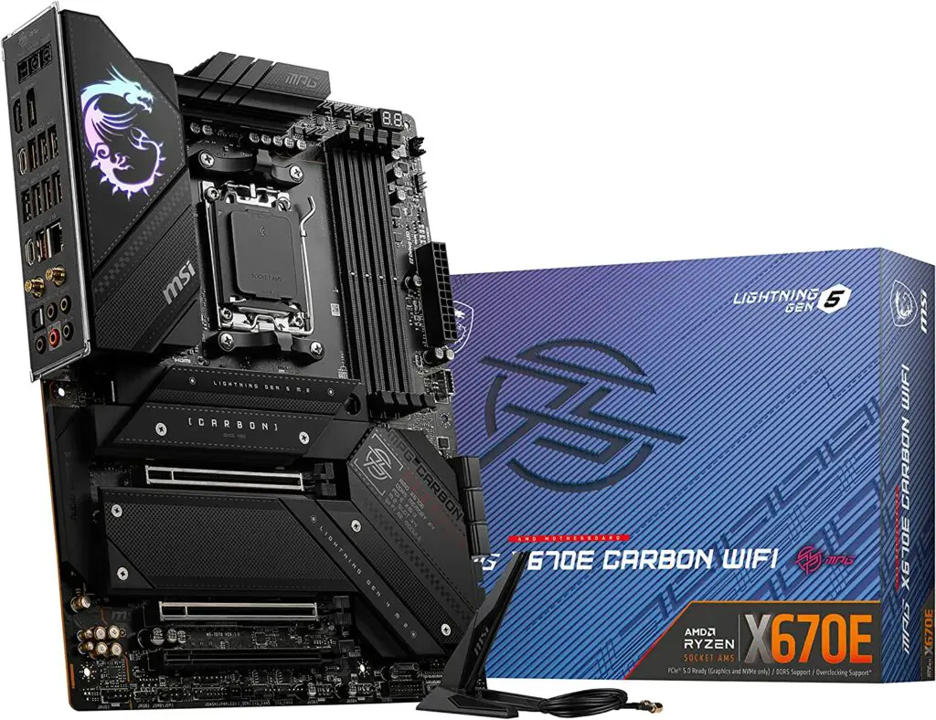 MSI MPG X670E Carbon WiFi Gaming Motherboard