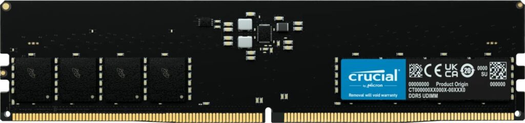 Crucial RAM 32GB DDR5 CL40 Desktop Memory