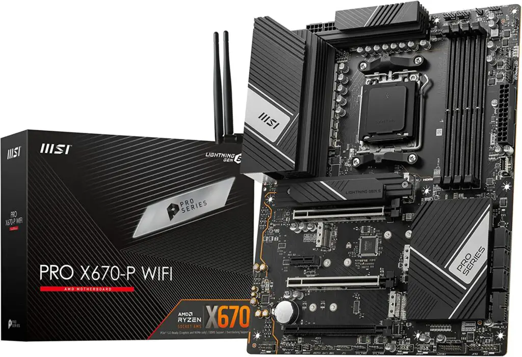 MSI PRO X670-P WiFi ProSeries Motherboard