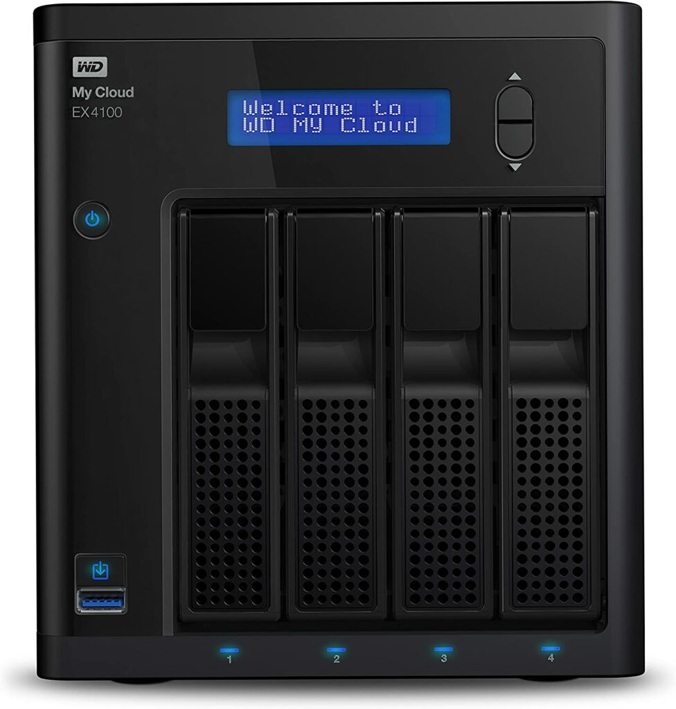WD 24TB My Cloud EX4100 Expert Series 4-Bay