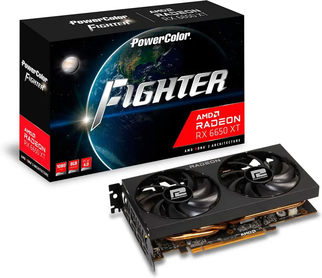 PowerColor Fighter AMD Radeon RX 6650 XT Graphics Card