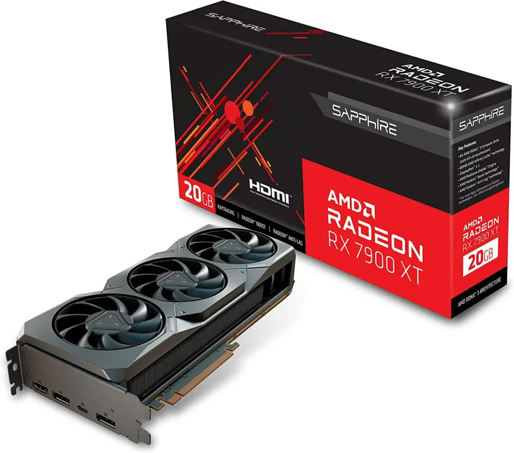 Sapphire AMD Radeon RX 7900 XT Gaming Graphics Card