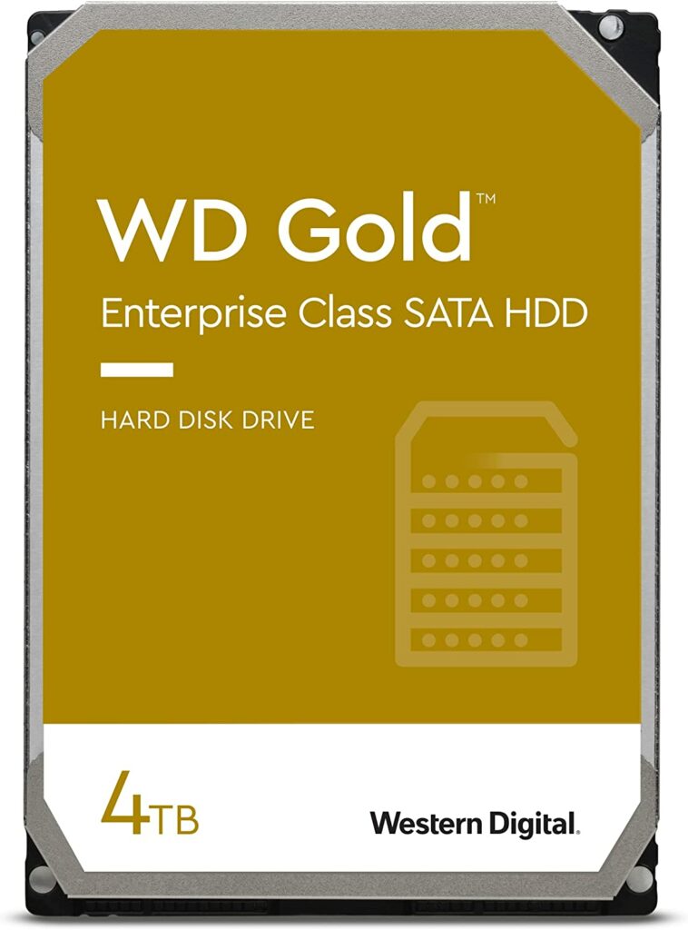 WD Gold 4TB Enterprise Class Hard Disk Drive WD4002FYYZ