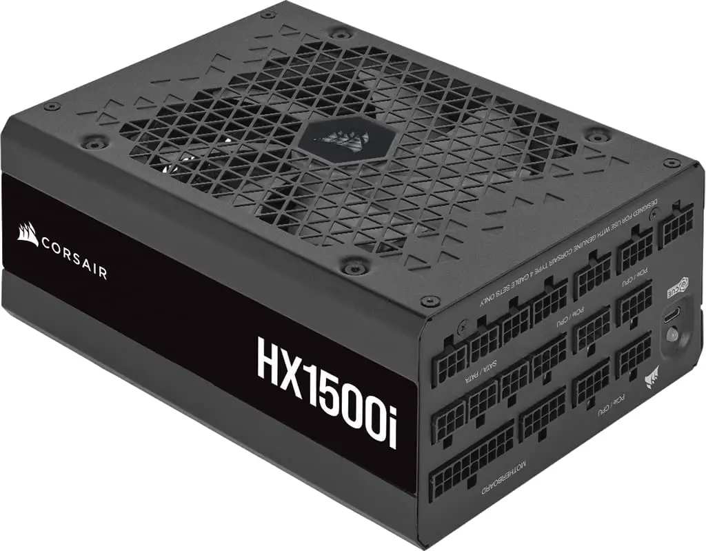 Corsair HX1500i, HXi Series, 80 PLUS Platinum PSU