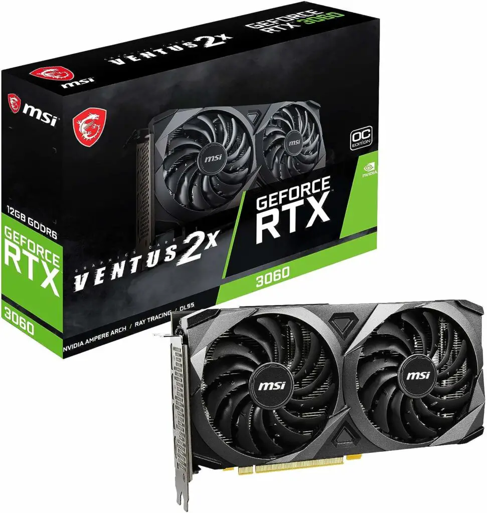 MSI Gaming RTX 3060 Cheapest Graphics Card For GTA 5 