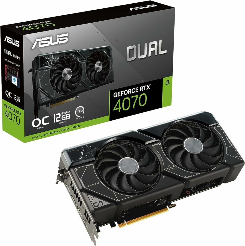 ASUS Dual RTX 4070 OC Overall best GPU for CS2