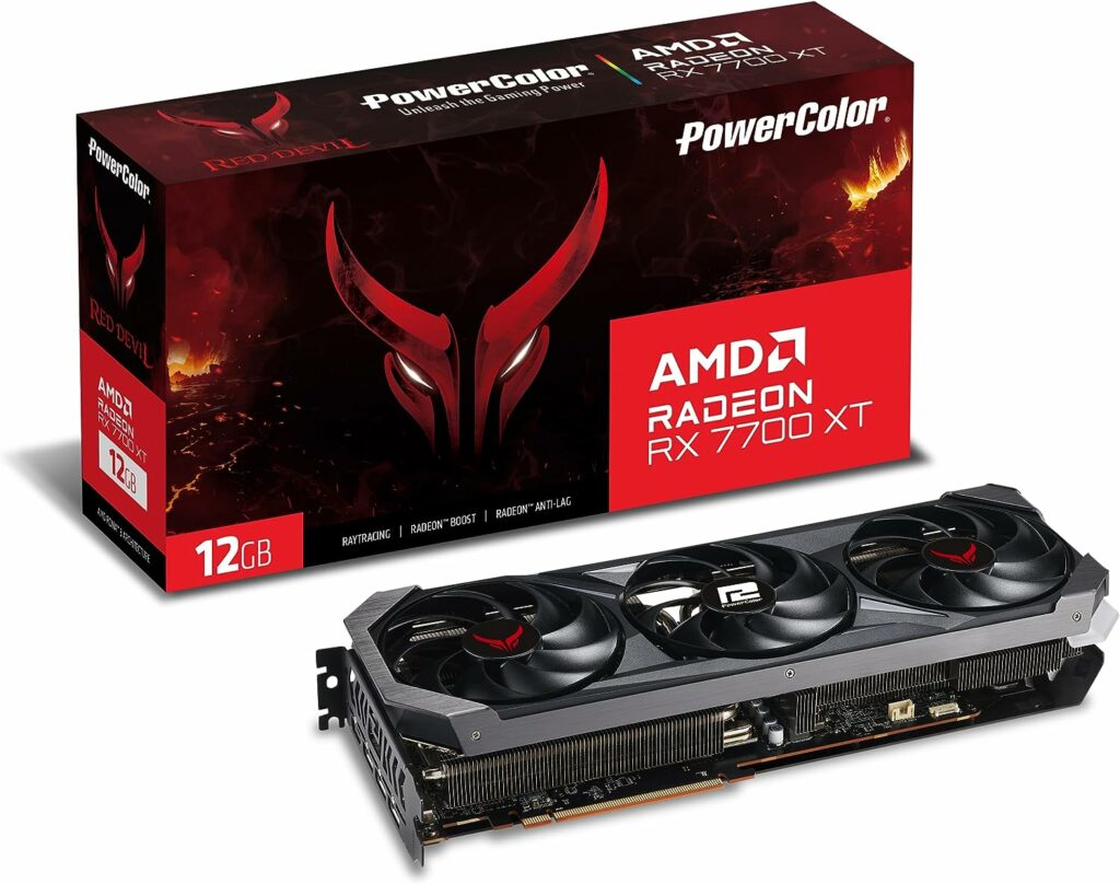 PowerColor Red Devil RX 7700 XT Best Budget AMD GPU For CS2