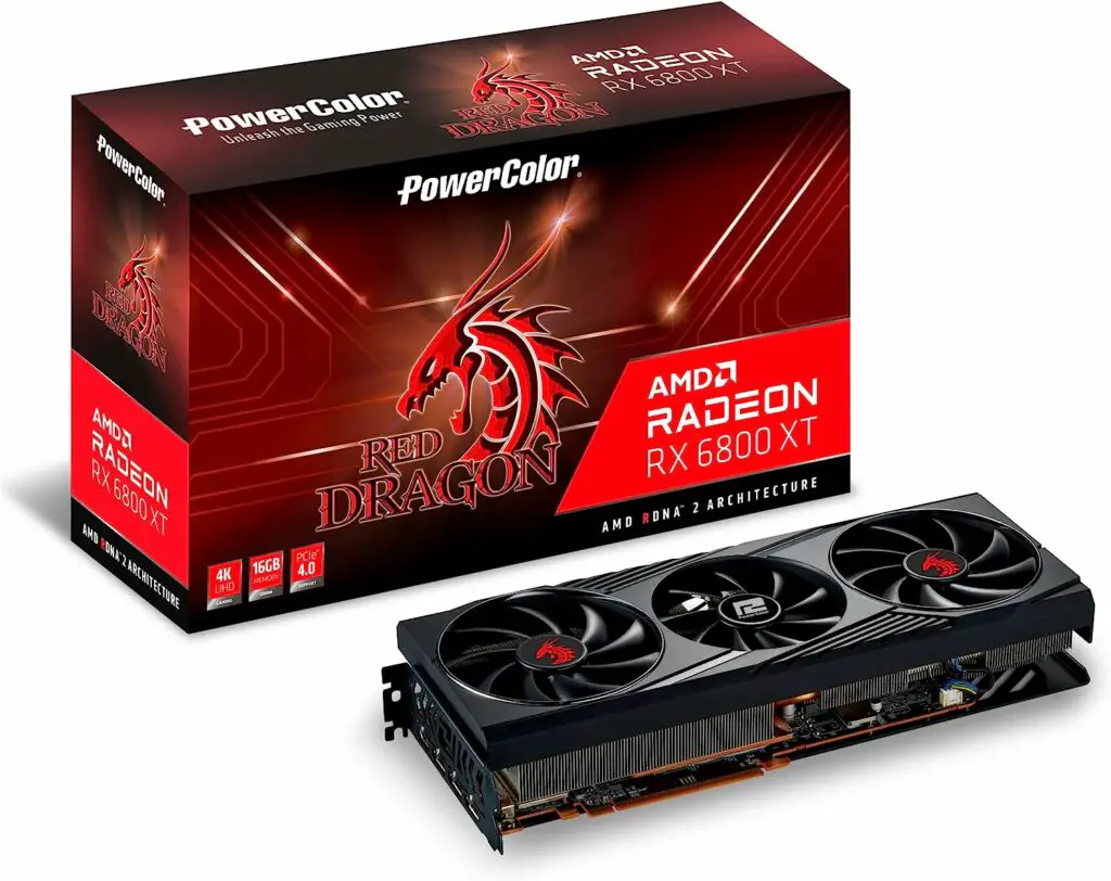PowerColor Red Dragon RX 6800 XT Best AMD GPU for 1440p 165Hz