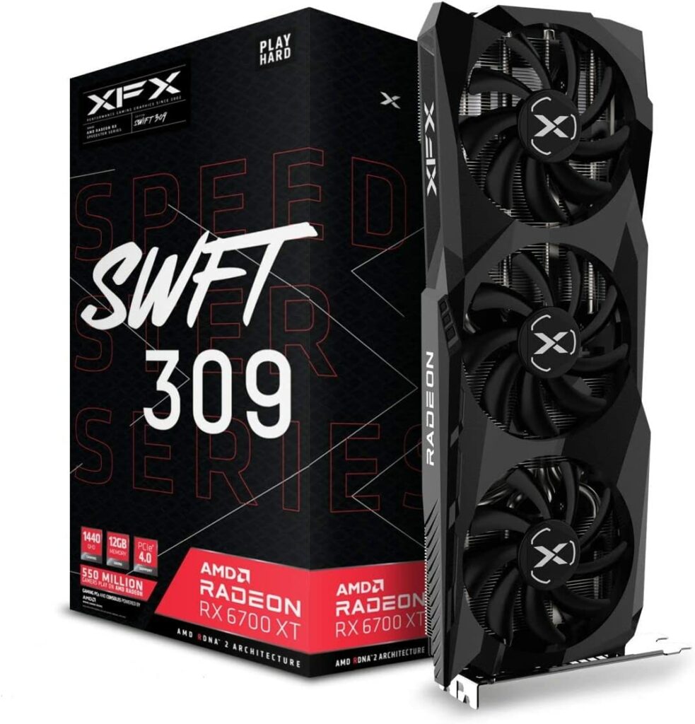 XFX Speedster RX 6700 XT CORE Cheapest GPU for CS2