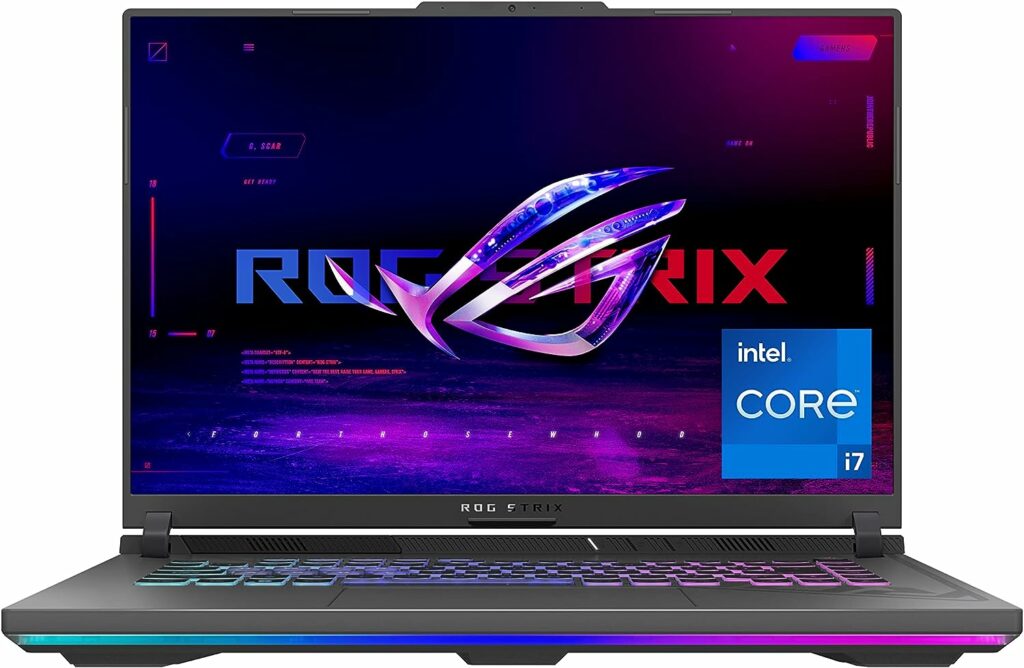 ASUS ROG Strix G16 (2023) Best Laptop For Digital Art and Gaming