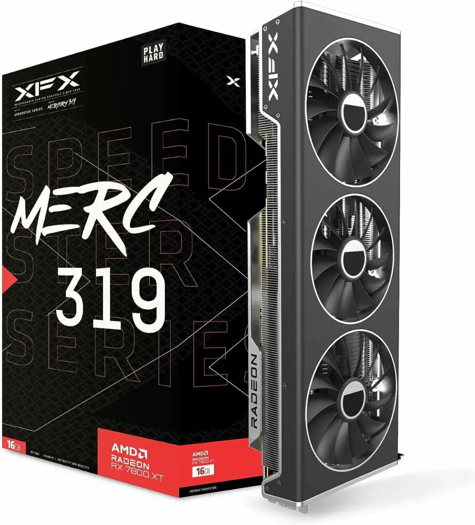 XFX Speedster RX 7800 XT Best Gaming GPU For i9-14900K